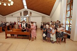 25. výročí posvěcení březinského kostela